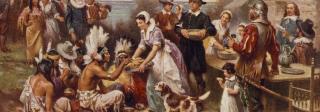 The First Thanksgiving by J.L.G. Ferris
