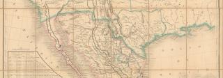 Map of the United States of Mexico Adjusted to the Distribution that the Mexican General Congress has made of the Territory in Various Decrees