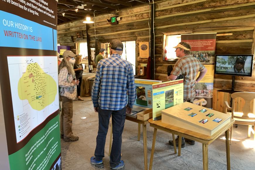 Ute Knowledge portable exhibit