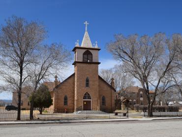 A photo of St. Joseph’s Church and Cemetery in Conejos