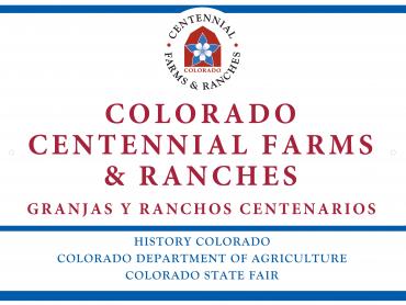 Centennial farm sign