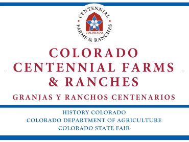 centenntial farm sign
