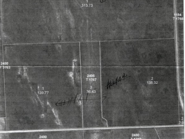 Aerial of land