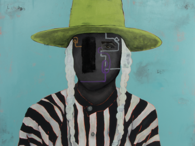 "Land | Hostage" by Danielle SeeWalker (Standing Rock Sioux Tribe), 2023
