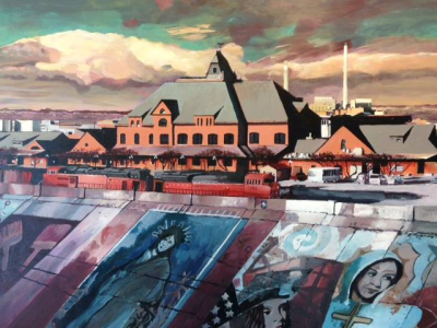 Union Depot - Colorful Colorado, an art piece by Dan Levinson